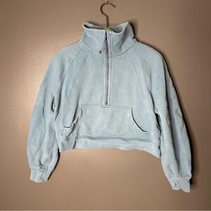 Lululemon Sky Blue Women's Half-Zip Sweatshirt